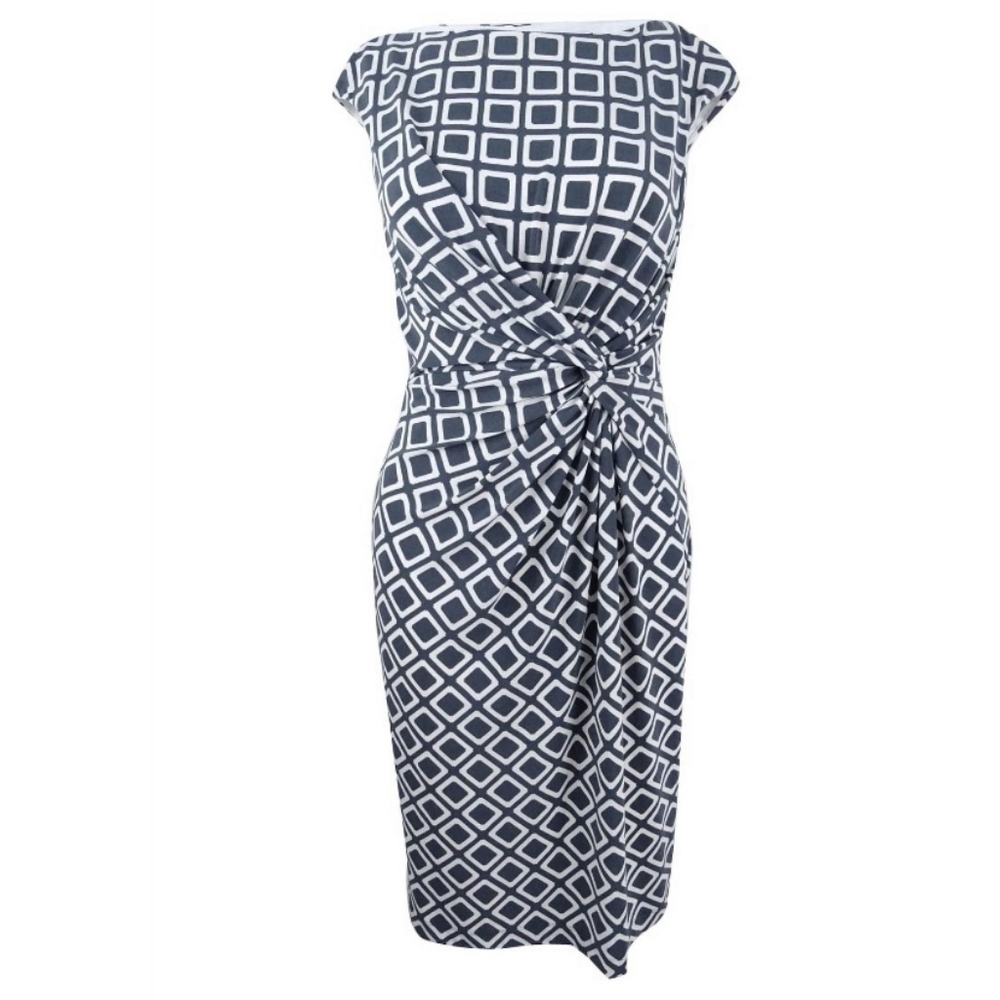 Ralph Lauren Twist Front Dress, NWT